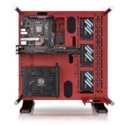 Core P3 Tempered Glass Red Edition ATX Open Frame Chassis