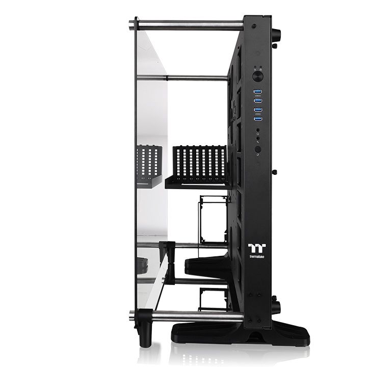 PC/タブレット PCパーツ Thermaltake Core P5 Tempered Glass V2 Black Edition ATX Wall-Mount Chassis