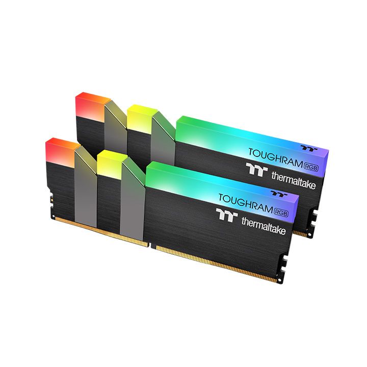 TOUGHRAM RGB Memory DDR4 3600MHz 16GB (8GB x2)-Metallic Gold