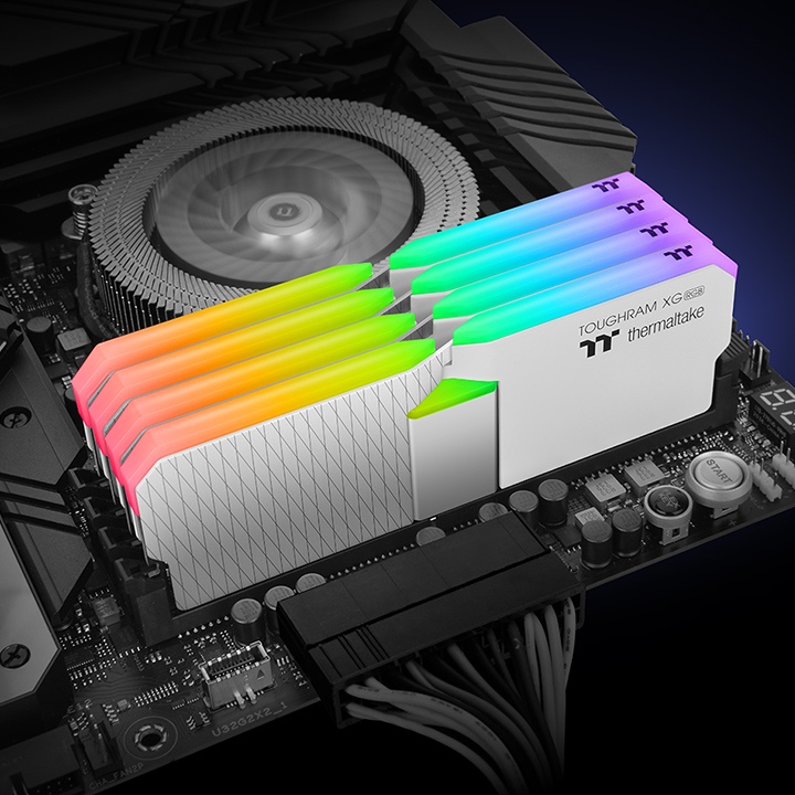Begrænsning Kælder mandig TOUGHRAM XG RGB Memory DDR4 3600MHz 16GB Kit (8G x2)-White | ttpremium